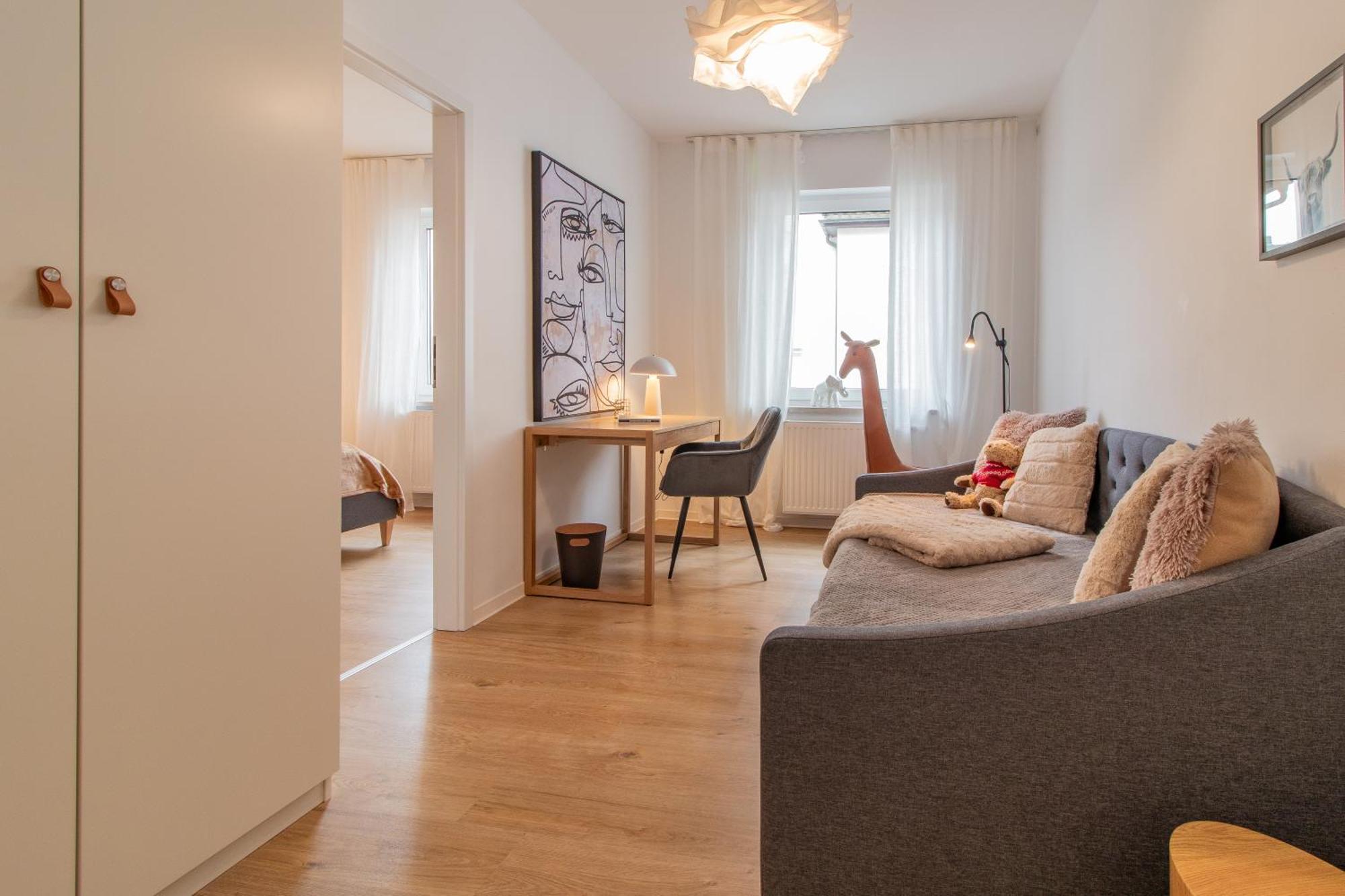 Stilvolles City-Apartment I Netflix I Wlan L Stellplatz I Zentral ชวาร์เซนเบิร์ก ภายนอก รูปภาพ